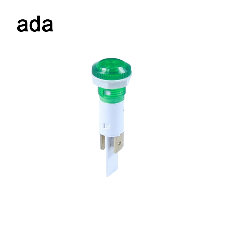 A-19-2 パイロットランプ 緑色 小型 12 ボルト LED インディケーターライト 0